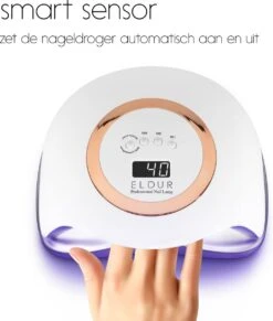 Eldur® Nageldroger - Nagellamp 168W - Gelnagels UV Lamp Nagels - Gellak Lamp -Nagelverzorging Winkel 1018x1200