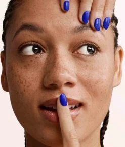 Pink Gellac - Delighted Blue - Gellak - Vegan - Blauw - Shimmer Finish - 15 Ml -Nagelverzorging Winkel 1025x1200