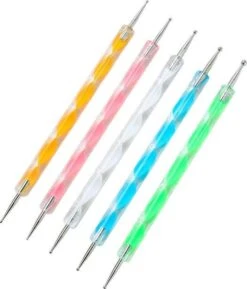 Druppelpennen - Stippen Stokjes - Dotting Tools - 5 Stuks