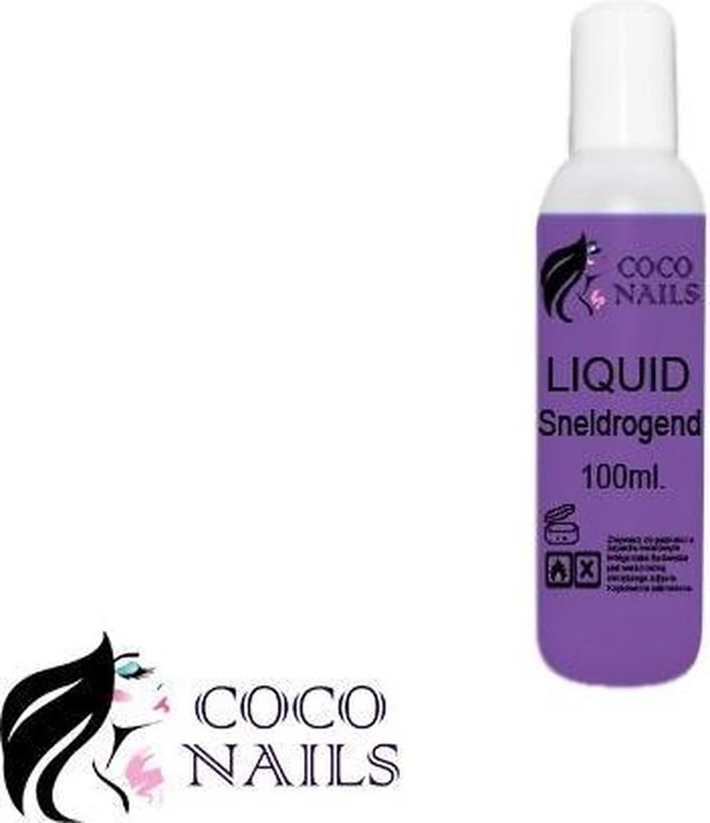 Coconails Acryl Vloeistof (Liquid) Sneldrogend Paars PRO 100 Ml 2 Coconails Acryl Vloeistof (Liquid) Sneldrogend Paars PRO 100 Ml - Afbeelding 2