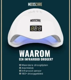 MOOSCARE 48 Watt LED Lamp Voor Gellak Nagels - UV Lamp Gelnagels - Nail Art Nagellamp - Gel Nagellak Nageldroger -Nagelverzorging Winkel 1057x1200 2