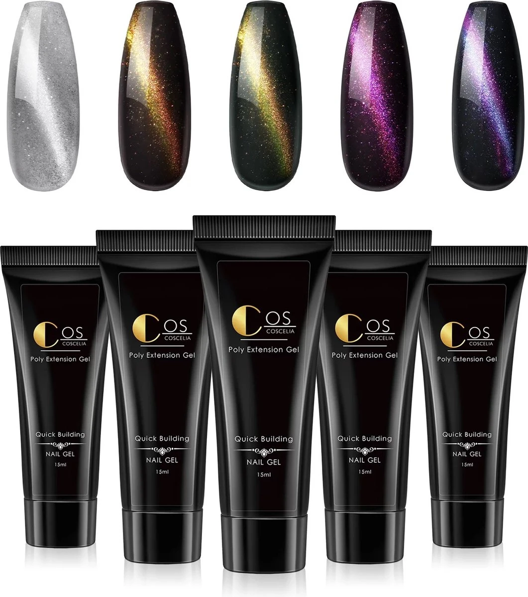 Polygel- 5+1 KLEUREN SET- Polygel Kit- Polygel Nagels- Polygel Kleuren 1 Polygel- 5+1 KLEUREN SET- Polygel Kit- Polygel Nagels- Polygel Kleuren