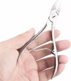 Nagelknipper: Nageltang Hefboom (gebogen)