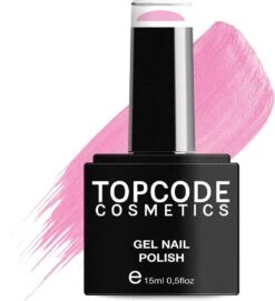 Roze Gellak Van TOPCODE Cosmetics - Blush Pink - #MCPU40 - 15 Ml - Gel Nagellak Nagellak Roze Gellac