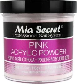 Acryl Poeder Roze 118ml.