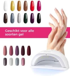 Statch LED Nageldroger Voor Gelnagels - Inclusief Bewegingssensor En Timer – 36LED Lampen- LCD Display -Nagelverzorging Winkel 1109x1200
