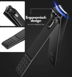 ⭐ATV PERFECTUM Luxe 18-delige - Manicure Set - Zwart Manicureset - Manicure Setje Pedicureset - Nagelschaartje - Nagelknipper – Nagelknipper Set - Manicureset - Manicuresetje -Nagelverzorging Winkel 1120x1200 2