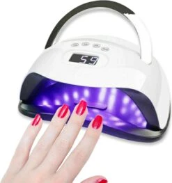 Rebela | Nageldroger | Gelnagels | GEL UV LED Nail Lamp 168w | UV Lamp Gelnagels | Led Nagellamp | Nageldroger | Wit -Nagelverzorging Winkel 1128x1200 1