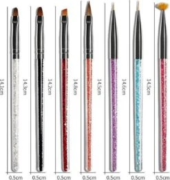 Acrylpenselen- 7 Stuks - Nagel Decoratie - Acrylnagels - Arcyl Penselen - Acryl - Nagels - Polygel - Penselen - Nagellak - Gelnagels - Gereedschap - Nagelstyliste - Gellak - Nagelgereedschap - Schoencadeautje 9 Acrylpenselen- 7 Stuks - Nagel Decoratie - Acrylnagels - Arcyl Penselen - Acryl - Nagels - Polygel - Penselen - Nagellak - Gelnagels - Gereedschap - Nagelstyliste - Gellak - Nagelgereedschap - Schoencadeautje -Nagelverzorging Winkel 1134x1200 3