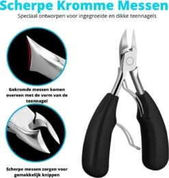 XYZ Goods - 7-delige Manicure Set - Speciaal Voor Ingegroeide Teennagel En Kalknagel - Inclusief Etui -Nagelverzorging Winkel 1141x1200