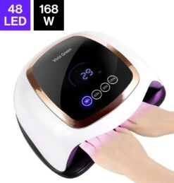 Vivid Green UV Lamp Gelnagels - Led Nagellamp - Gellak Nagel Lamp - Nageldroger - Naggellak Droger - Nagels - 168W