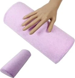 Luxe Manicure Handkussen Paars - Nagelkussen - Handkussen - Manicure Kussen -Manicure Hand Kussen - Armsteun Nagelstyliste - Handkussen Voor Manicure - Manicure Tafel -Nagelverzorging Winkel 1145x1200