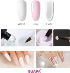 GUAPÀ® Acryl Starterspakket Pink Clear White | Acryl Poeder | Acrylic Liquid | Acryl Penselen | Dappendish | Acryl Nagels | Professionele Kwaliteit | Nepnagels 10 GUAPÀ® Acryl Starterspakket Pink Clear White | Acryl Poeder | Acrylic Liquid | Acryl Penselen | Dappendish | Acryl Nagels | Professionele Kwaliteit | Nepnagels -Nagelverzorging Winkel 1160x1200 6