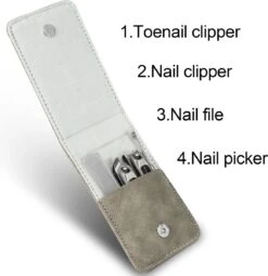 Monroc Nagelknippers Set Met Vijl In Handig Opberg Etui 4 Delig, Manicure, Pedicure Set -Nagelverzorging Winkel 1162x1200 7