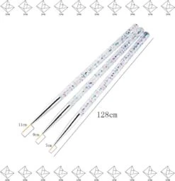 Merkloos EPIN | Nagel Art Pennen Set Van 3 | Nagel Penselen | ZILVER