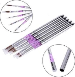 Jumalu Acryl Penseel - Pen - Nageldecoratie - #8 Pink Diamond -Nagelverzorging Winkel 1170x1200 6