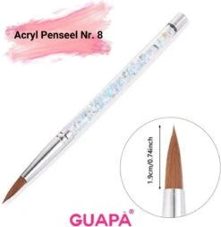 GUAPÀ® Acryl Starterspakket Transparant Clear | Acryl Poeder | Acrylic Liquid | Acryl Penselen | Dappendish | Acryl Nagels | Professionele Kwaliteit -Nagelverzorging Winkel 1170x1200 9