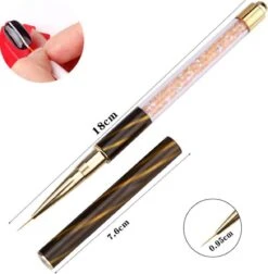 Nail Art Penselen - 8-delig - Penselen - Nail Art Brushes - Nail Art Kwasten - Nail Art - Nail Art Tools - Nail Art Set - Nail Art Kwast - Penselenset - Penselen Set - Penselen Nagels - Nail Art - Nail Art Kit - Nail Art Penseel -Nagelverzorging Winkel 1177x1200 3