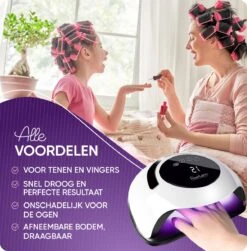 Rostem 120W LED Nageldroger Lamp - UV Lamp - Geschikt Voor Elke Nagel Gellak - 120W 11 Rostem 120W LED Nageldroger Lamp - UV Lamp - Geschikt Voor Elke Nagel Gellak - 120W -Nagelverzorging Winkel 1180x1200 3