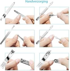 Nagelknipper Set – 18-Delige Pedicure En Manicure Sets Nagelaccessoires – Nagelset – Nagelverzorging Kit – Reisset Zwart 13 Nagelknipper Set – 18-Delige Pedicure En Manicure Sets Nagelaccessoires – Nagelset – Nagelverzorging Kit – Reisset Zwart -Nagelverzorging Winkel 1181x1200 5