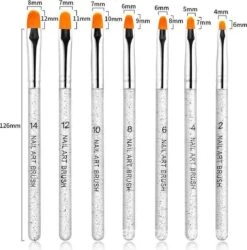 GUAPÀ - Gel Penselen Set Zilver - 7 Stuks - High Quality Gel & Nail Art Brush 8 GUAPÀ - Gel Penselen Set Zilver - 7 Stuks - High Quality Gel & Nail Art Brush -Nagelverzorging Winkel 1185x1200 8