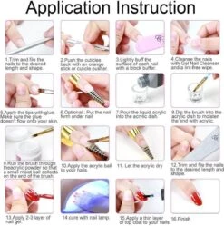 LOUZIR Acrylnagels Starterspakket- 42 Kleuren Acryl Poeders- Nagelgel- Glitters - Cadeautip -Nagelverzorging Winkel 1188x1200 7