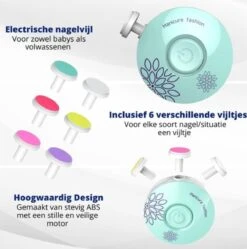 Baby Nagelknipper Groen - Baby Manicureset - Baby Verzorgingsset - Baby Nagelvijl - Baby Nagelschaartje - Baby Nagelset - Elektrisch 7 Baby Nagelknipper Groen - Baby Manicureset - Baby Verzorgingsset - Baby Nagelvijl - Baby Nagelschaartje - Baby Nagelset - Elektrisch -Nagelverzorging Winkel 1190x1200 3