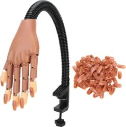 Merkloos Oefenhand Voor Nagels - 100 Gratis Oefennagels - Nailtrainer - Nailart - Nagelstyliste