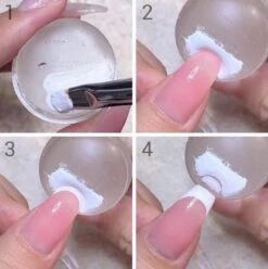 Merkloos Siliconen Nagel Stempel Set - Nailstamp - Stempel Nagellak - French Manich Nailstampel - Nail Stamper -Nagelverzorging Winkel 1195x1200 11