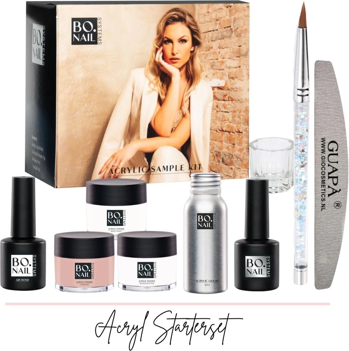 GUAPÀ® Acryl Nagels | Acryl Starterspakket | Acryl Poeder | Acryl Vloeistof | Acryl Penselen | Acrylic Nails | Nepnagels 1 GUAPÀ® Acryl Nagels | Acryl Starterspakket | Acryl Poeder | Acryl Vloeistof | Acryl Penselen | Acrylic Nails | Nepnagels