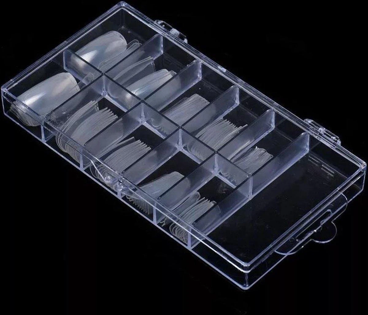 IGOODS - Nageltips - Transparant - 100 Stuks 4 IGOODS - Nageltips - Transparant - 100 Stuks - Afbeelding 4