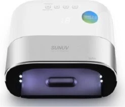 NAGELLAMP - Professionele Nageldroger - 48 Watt - LED UV Nagellamp - Gel Nagellak - 36 LEDlampjes - SMART Sensor – Timer - Nagel Gellak - Wit/Zilver -Nagelverzorging Winkel 1200x1035