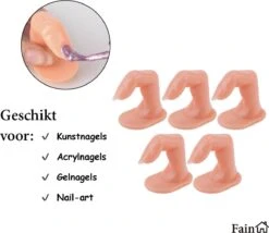 Oefenvinger Voor Nagels – Nail Art – All-in-1 Set – 5 Stuks - Nagel Set – Nail Trainer – Nail Tips – Acrylnagels Starterspakket – Nagel – Nail Trainer Hand – Oefen Hand Nagels - Nailtrainer Nagel Oefenhand -Nagelverzorging Winkel 1200x1041 2