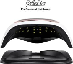 UV Nagel Lamp 168 Watt + 5 Gratis Vijlen - BellaLine - UV Led Nagellamp – Gel Nagel – Nagellak UV – Nageldroger – Salon – Sensor – Gellac - Acryl - Gelnagels – 42 Power Led – Professioneel – Krachtig – Manicure – Extra Lang Snoer - Pink - Pedicure -Nagelverzorging Winkel 1200x1053