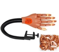 Merkloos Nailtrainer - Nail Practice Hand - Oefenhand Nagelstyliste (incl. 100 Oefen Nagels!) -Nagelverzorging Winkel 1200x1060 4