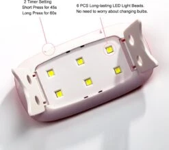 Royala C - Gellak Starterspakket + Inclusief Portable UV LED Lamp + Met 6 Verschillende Gellak Kleuren - Gellak Lamp – Gellac Set - Alle Benodigdheden In Eén -Nagelverzorging Winkel 1200x1063 3