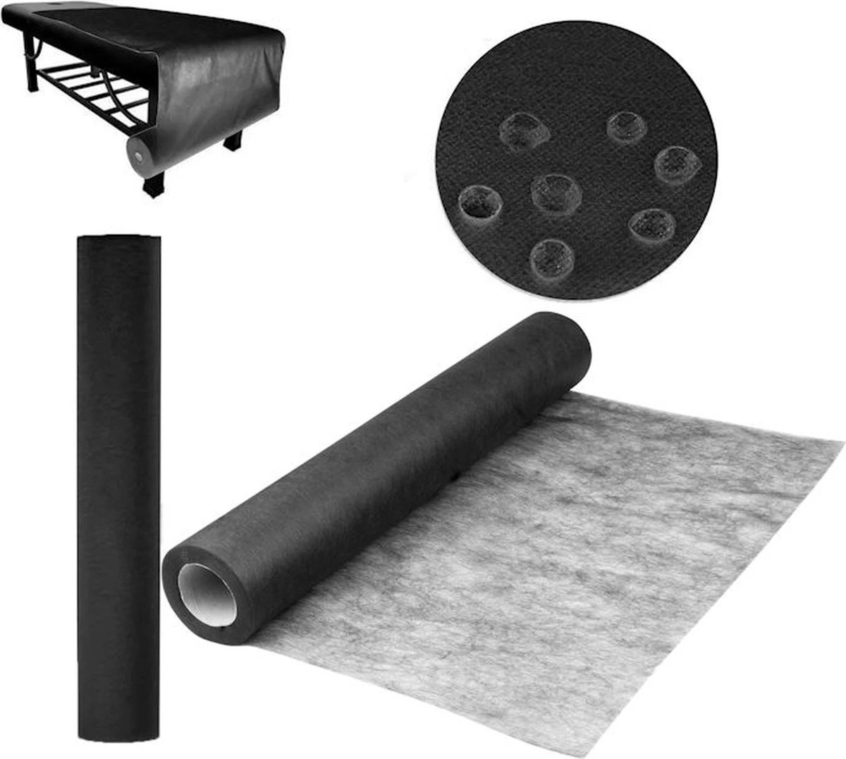 Clavier Wegwerp Fleece Laken Niet Geweven 60x50cm – Zwart 1 Clavier Wegwerp Fleece Laken Niet Geweven 60x50cm – Zwart