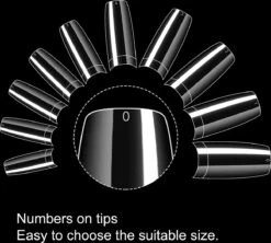 IGOODS - Nageltips - Transparant - 100 Stuks 8 IGOODS - Nageltips - Transparant - 100 Stuks -Nagelverzorging Winkel 1200x1077