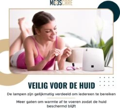 MOOSCARE 36 Watt LED Lamp Voor Gellak Nagels – Nageldroger – Gellak Lamp - UV Lamp Gelnagels - Nail Art Nagellamp - Gel Nagellak Nageldroger -Nagelverzorging Winkel 1200x1090 1