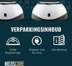MOOSCARE 120 Watt LED Lamp Voor Gellak Nagels - UV Lamp Gelnagels - Nail Art Nagellamp - Gel Nagellak Nageldroger -Nagelverzorging Winkel 1200x1094 2