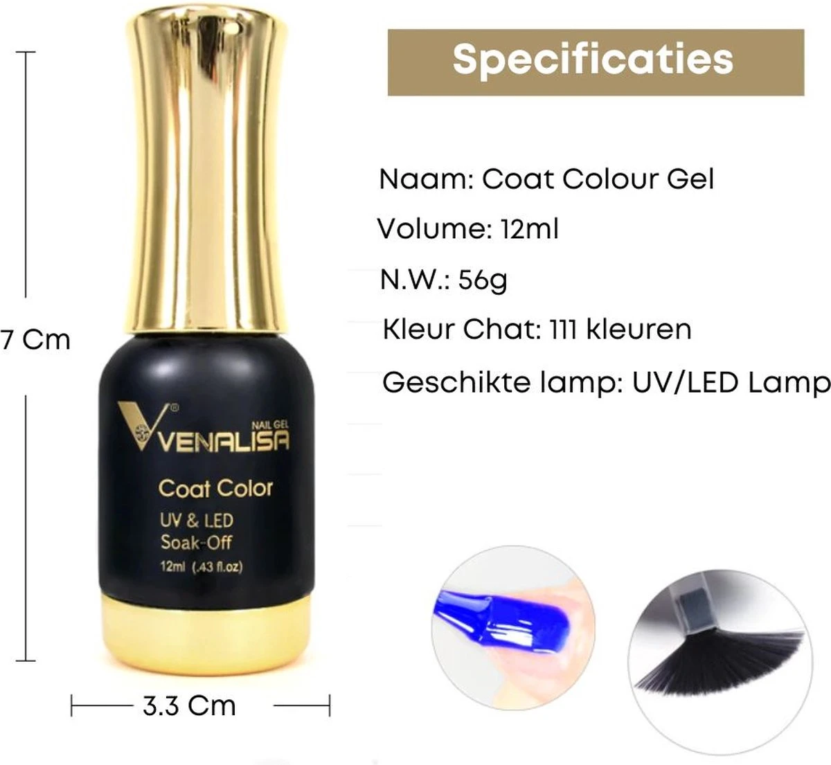 Venalisa 120 Set | 12ml Per Stuk | Professionele Set | Gellak Nagellak | Inclusief Koffer | Polygel | Polygel Kleuren | Polygel Nagels | Polygel Kit 16 Venalisa 120 Set | 12ml Per Stuk | Professionele Set | Gellak Nagellak | Inclusief Koffer | Polygel | Polygel Kleuren | Polygel Nagels | Polygel Kit - Afbeelding 16