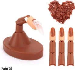 Oefenhand Voor Nagels – Nail Trainer Vinger – All-in-1 Set – Incl. 80 Kunstnagels – Nail Art – Nagel Set – Nail Trainer Hand -Nagelverzorging Winkel 1200x1106 8