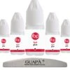 GUAPÀ® Nagellijm Voor Nagel Tips | Plaknagels | Nepnagels & Nail Art | Voordeel Pakket 5 X 3 Gr