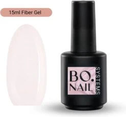 GUAPÀ® Fiber Gel | Fiberglass Nails | BIAB | Builder Gel | Gellak | Translucent Pink 15 Ml
