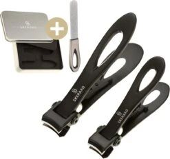 Skeraxo Nagelknipper Tegen Kalknagels – Nagelset Met Nagelvijl – Nageltang - Teennagelknipper