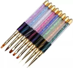 Nail Art Penselen - 8-delig - Penselen - Nail Art Brushes - Nail Art Kwasten - Nail Art - Nail Art Tools - Nail Art Set - Nail Art Kwast - Penselenset - Penselen Set - Penselen Nagels - Nail Art - Nail Art Kit - Nail Art Penseel -Nagelverzorging Winkel 1200x1121 2