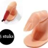 Oefenvinger Voor Nagels – Nail Art – All-in-1 Set – 5 Stuks - Nagel Set – Nail Trainer – Nail Tips – Acrylnagels Starterspakket – Nagel – Nail Trainer Hand – Oefen Hand Nagels - Nailtrainer Nagel Oefenhand