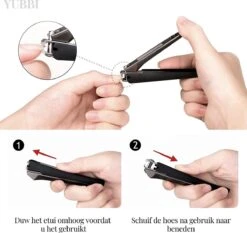 YUBBI™ Premium Nagelknipper Set - Nageltang - Pedicure - Teennagels - Vingernagels - Teennagelknipper - Nagelschaar - Nail Clipper -Nagelverzorging Winkel 1200x1131 5
