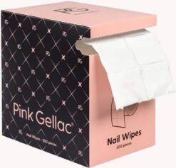 Pink Gellac - Nail Wipes - Gellak Reiniger - 500 Stuks - Zacht Voor Nagels