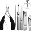 XYZ Goods - 7-delige Manicure Set - Speciaal Voor Ingegroeide Teennagel En Kalknagel - Inclusief Etui